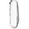 Нож-брелок Victorinox Classic SD 0.6223.7G, белый